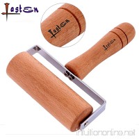 Lasten Pastry and Pizza Baking Roller Pin  Non Stick Wood Rolling Pins for Baking(T-Maple) - B01I9HNSVS